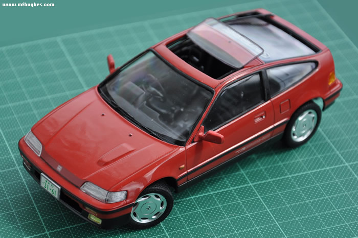 Honda crx model car kit #7