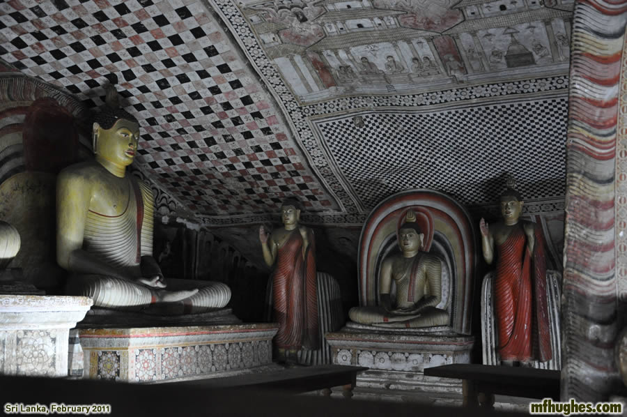 Dambulla Buddha caves