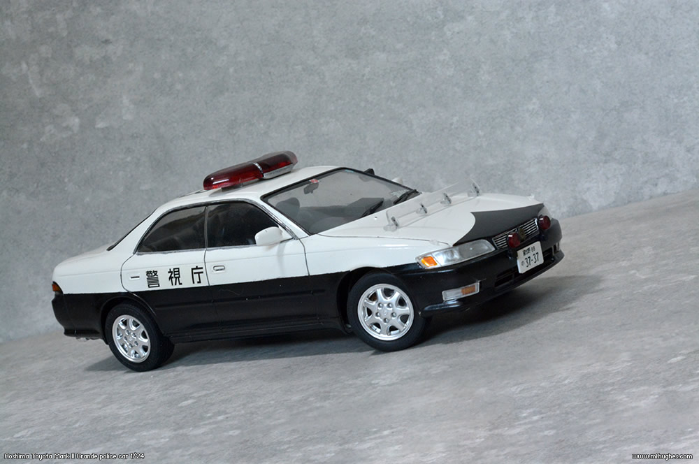 An old build revisited and rephotographed -Toyota Mark II Police car ...