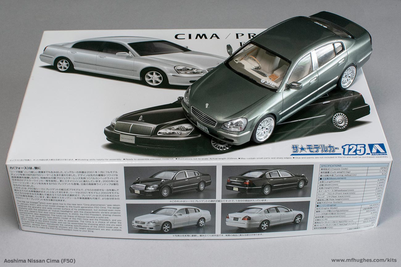 Aoshima Nissan Cima F50