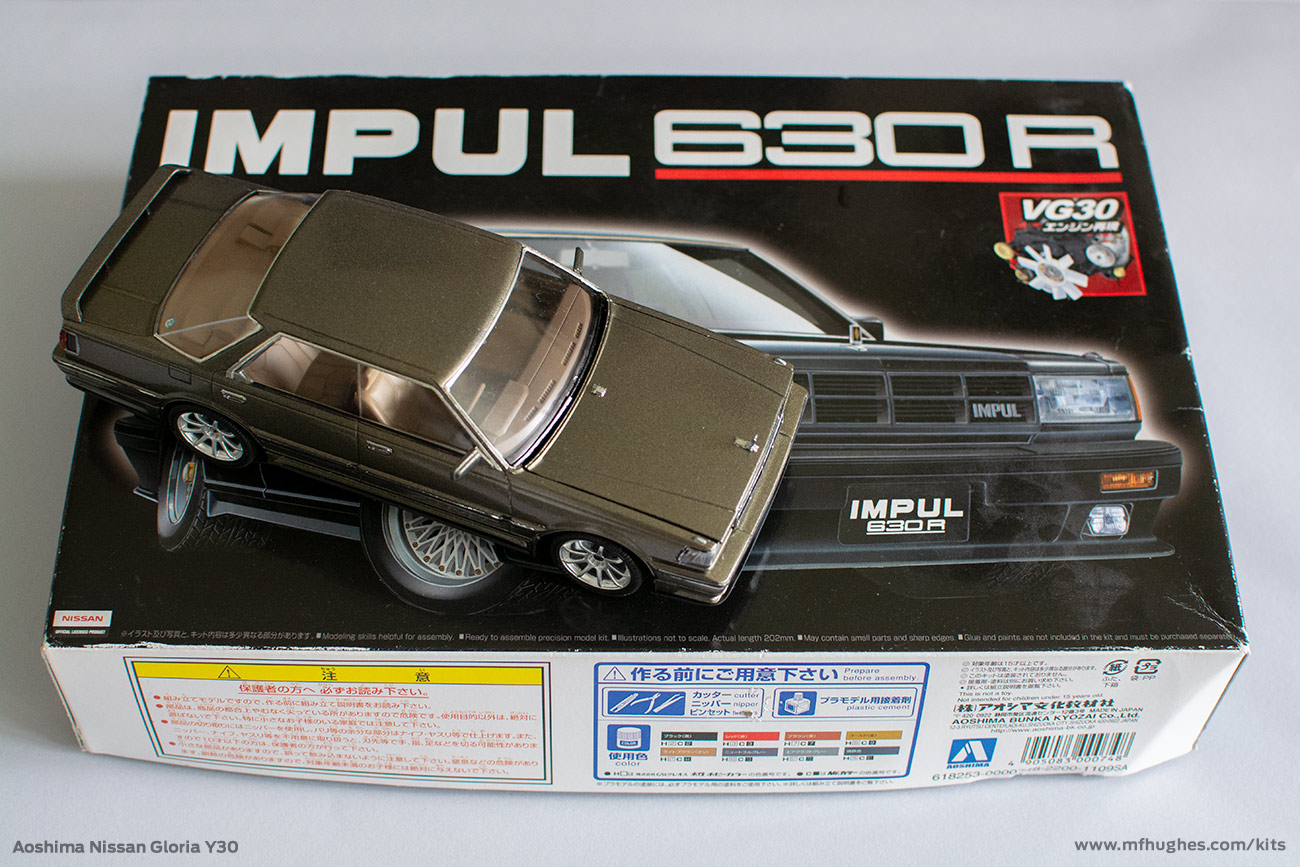 Aoshima Nissan Gloria Y30 (Impul 630R)