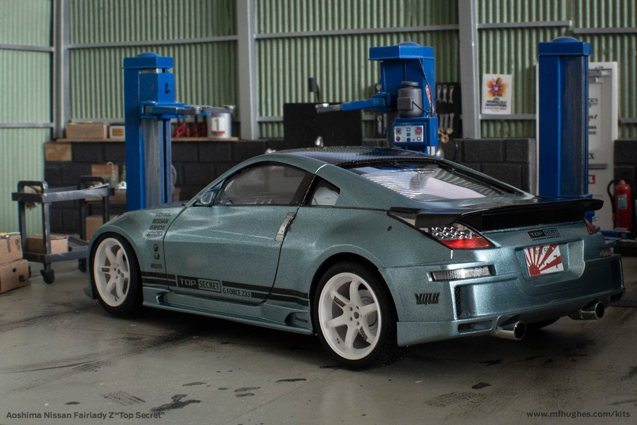 Aoshima Nissan Fairlady Z Top Secret