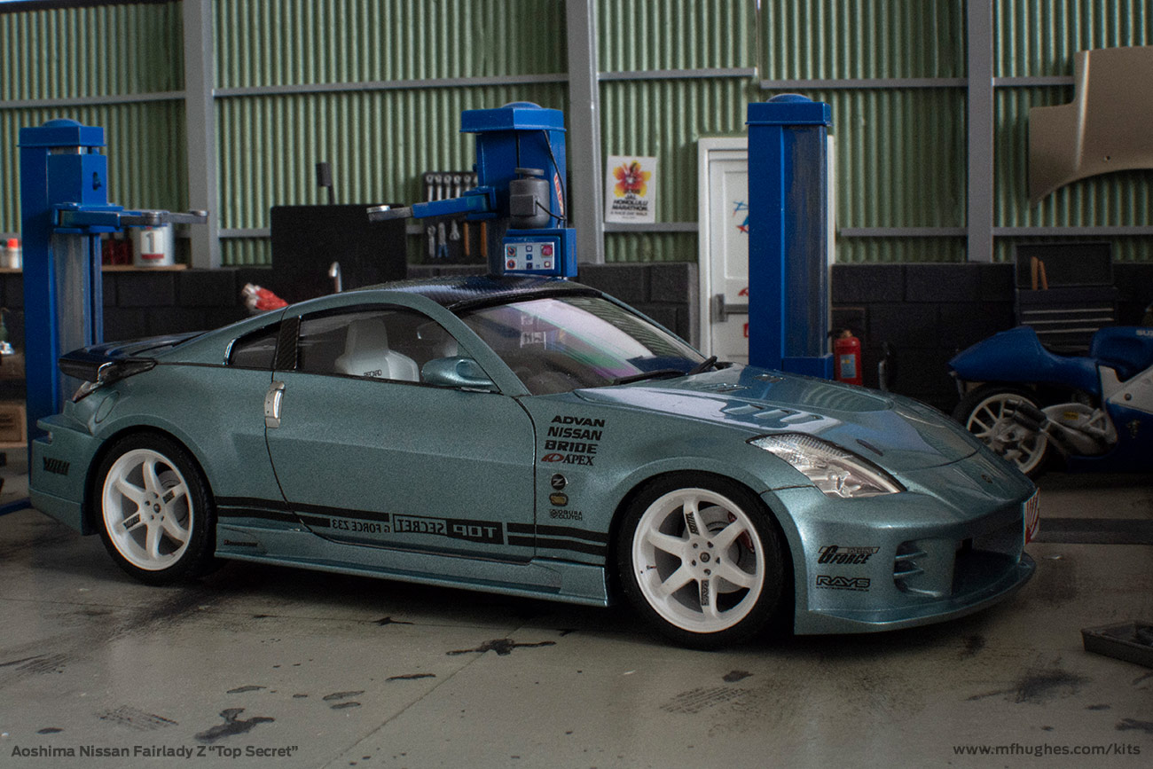 Aoshima Nissan Fairlady Z Top Secret
