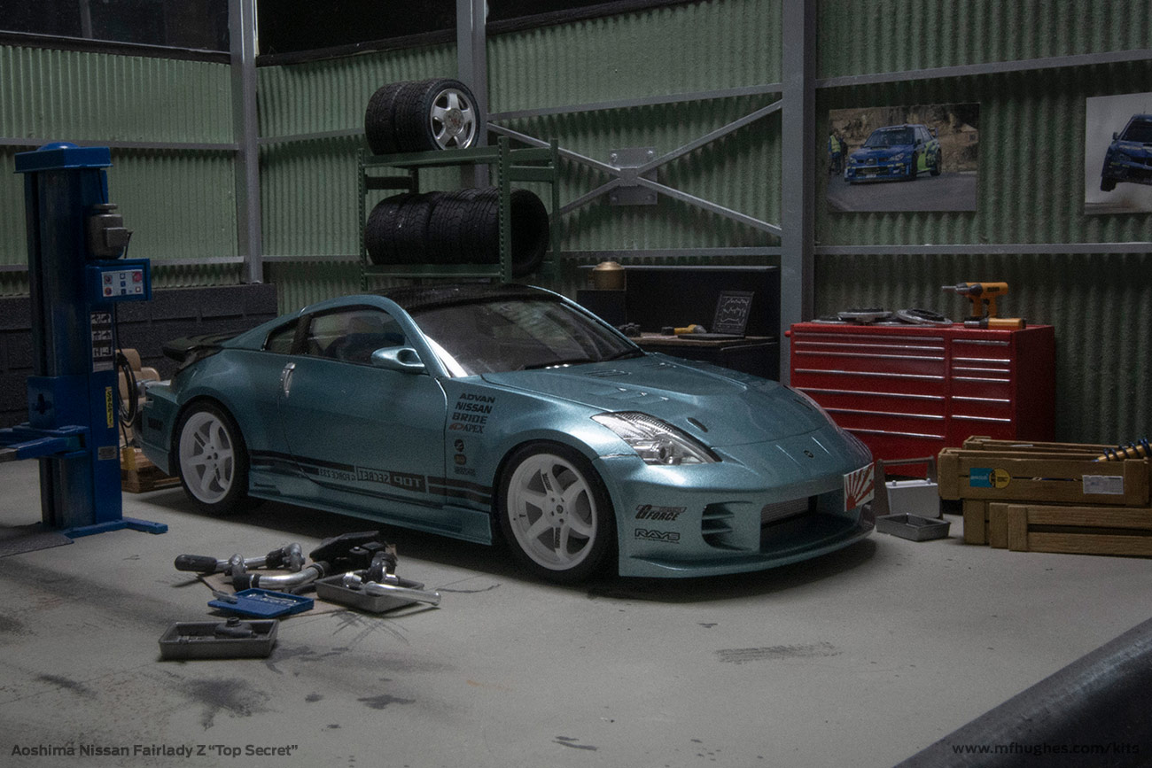 Aoshima Nissan Fairlady Z Top Secret