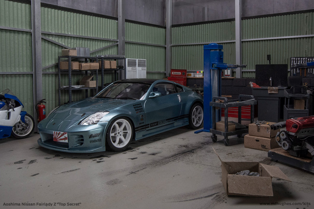 Aoshima Nissan Fairlady Z Top Secret