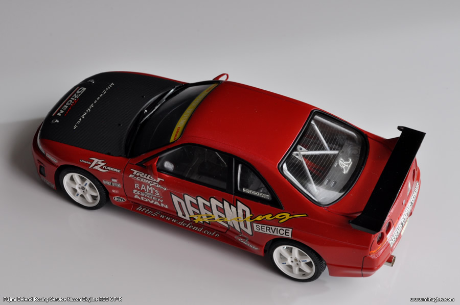 Fujimi Defend Racing Service Nissan Skyline GT-R R33 1/24 
