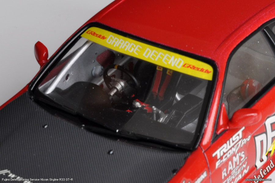 Fujimi Defend Racing Service Nissan Skyline GT-R R33 1/24 