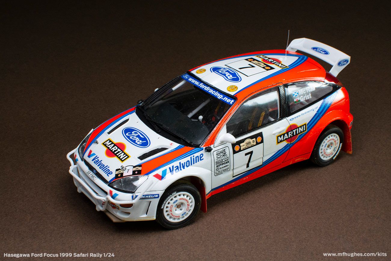 Hasegawa Ford Focus WRC 1999 Safari Rally