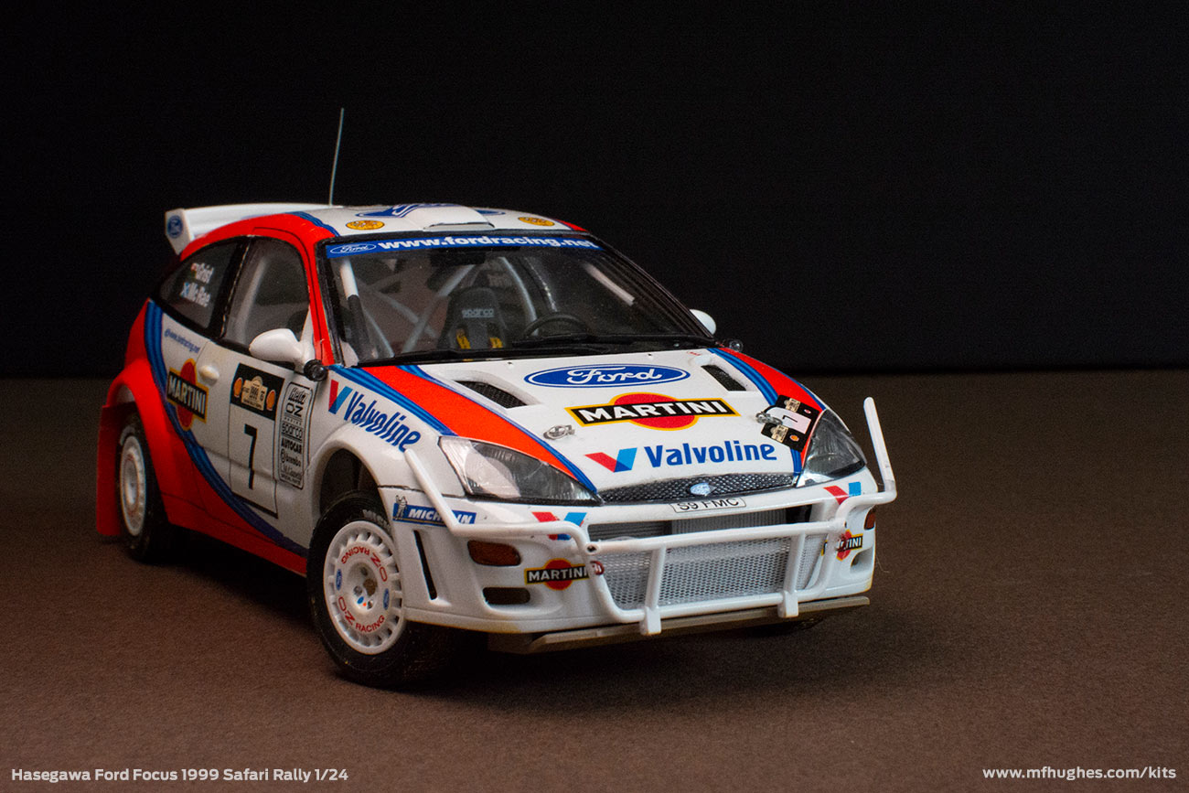Hasegawa Ford Focus WRC 1999 Safari Rally