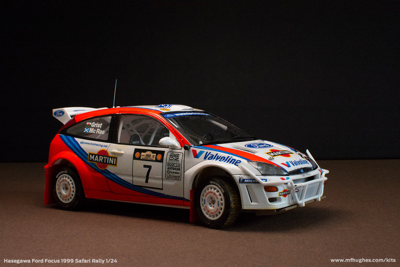 Hasegawa Ford Focus WRC 1999 Safari Rally