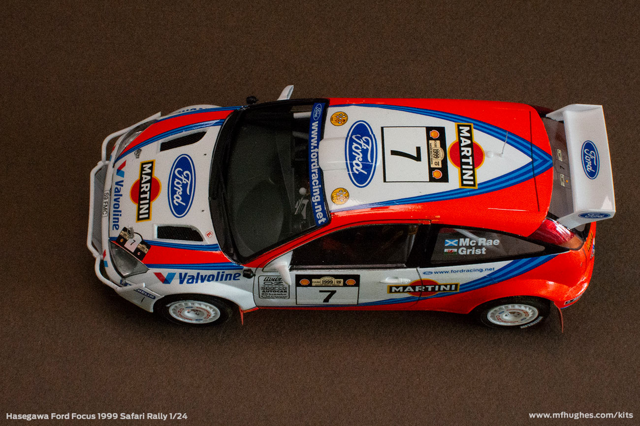 Hasegawa Ford Focus WRC 1999 Safari Rally