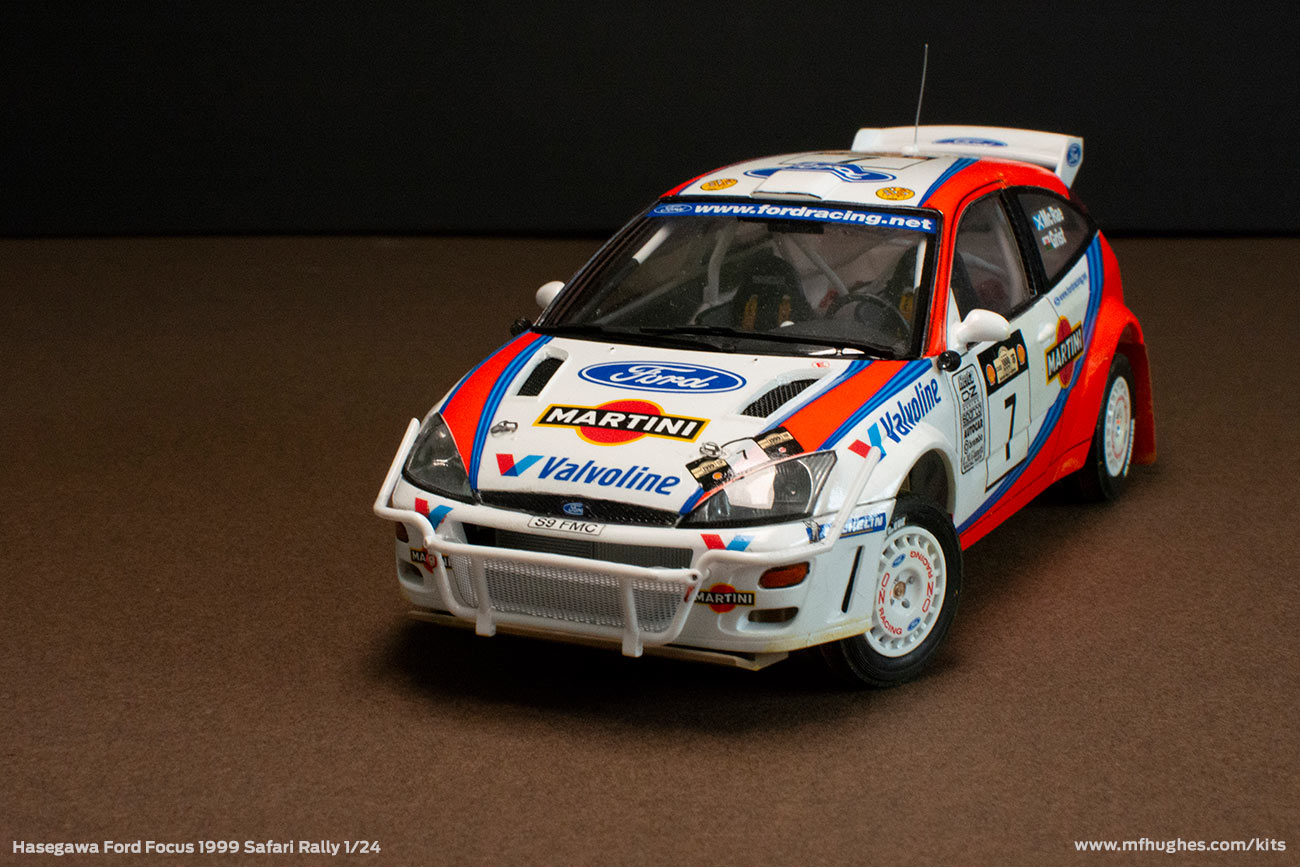 Hasegawa Ford Focus WRC 1999 Safari Rally
