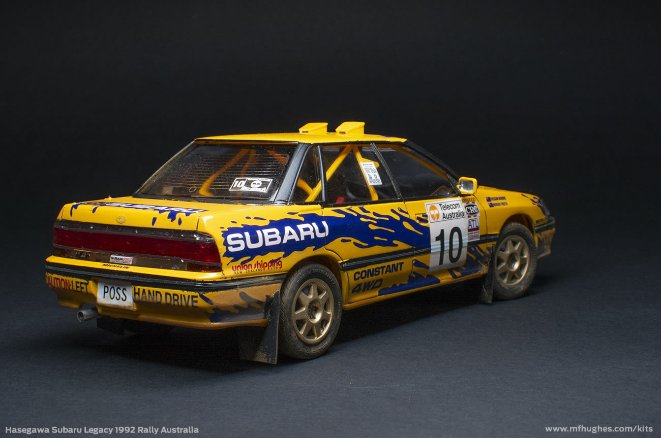 Hasegawa Subaru Legacy Rally Australia