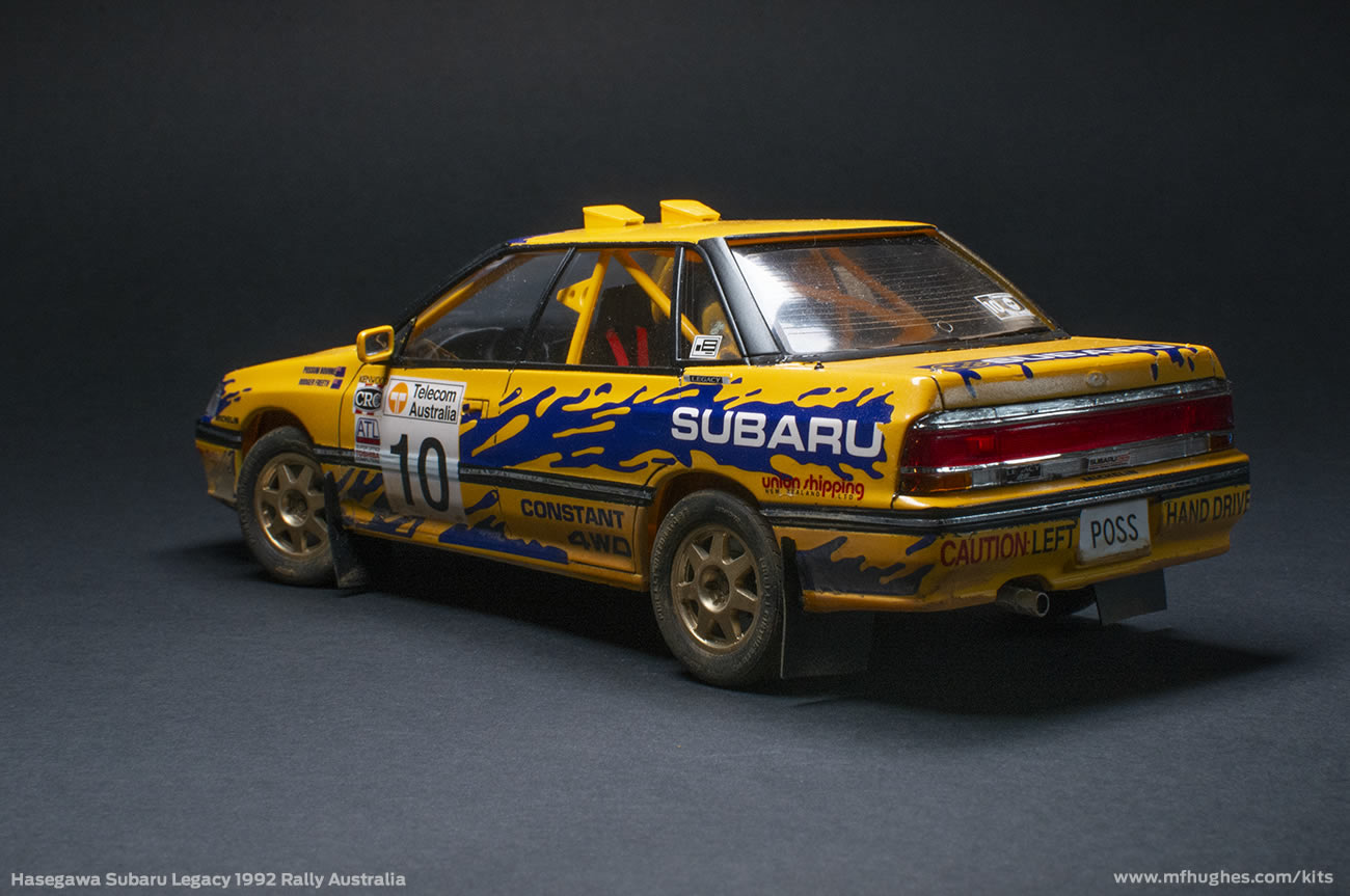 Hasegawa Subaru Legacy Rally Australia