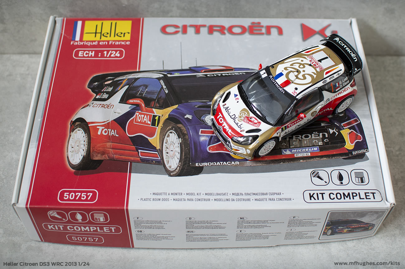 Heller Citroen DS3 WRC  1/25