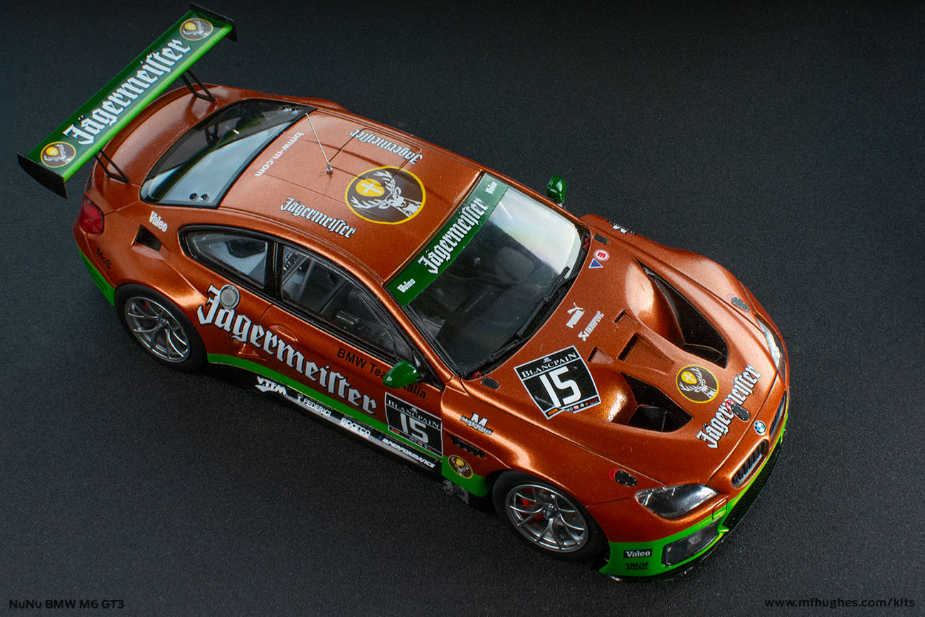 NuNu BMW M6 GT3 Jagermeister