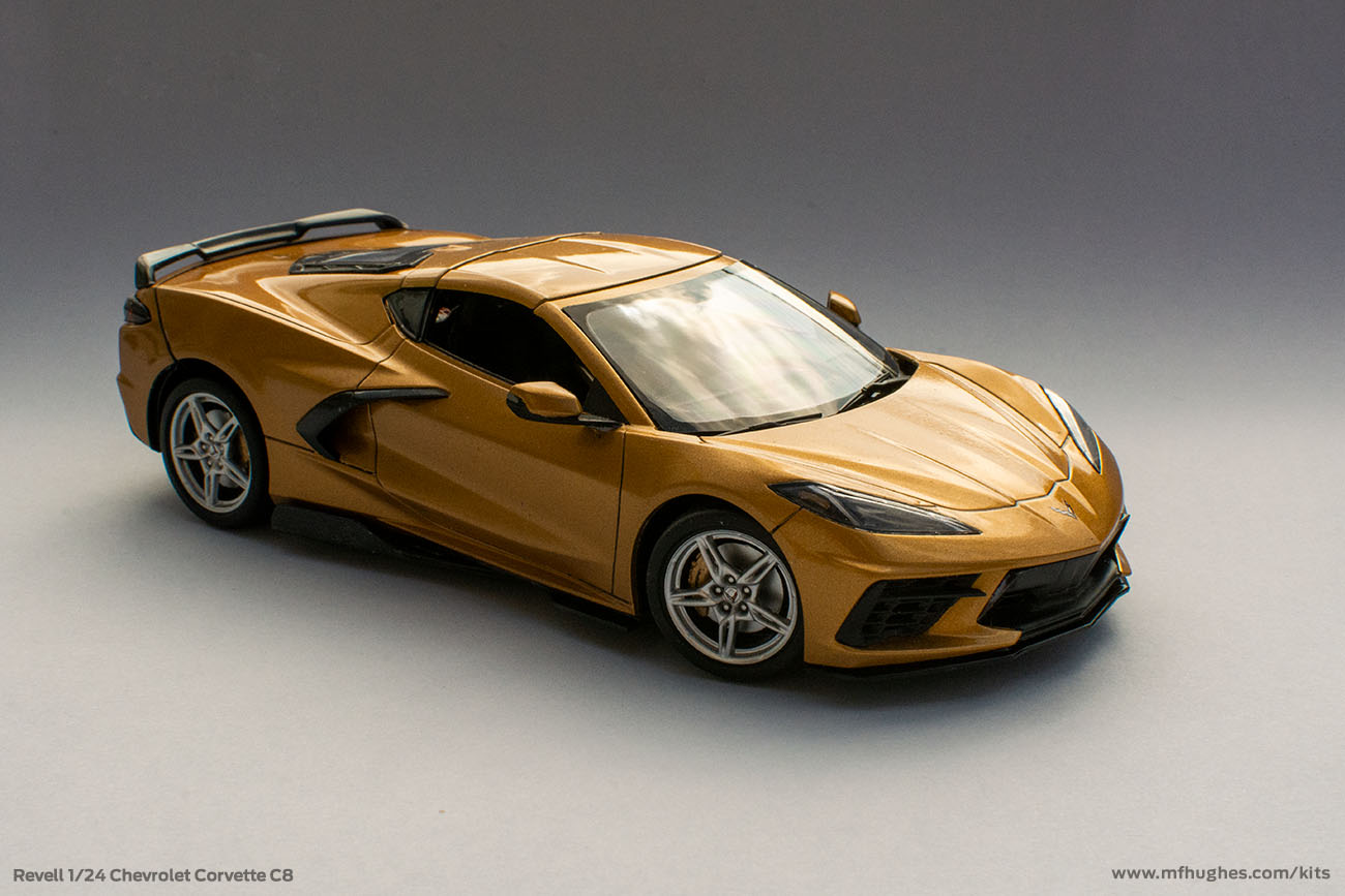 Revell Chevrolet Corvette C8 1/24. Build Photographs and kit review.