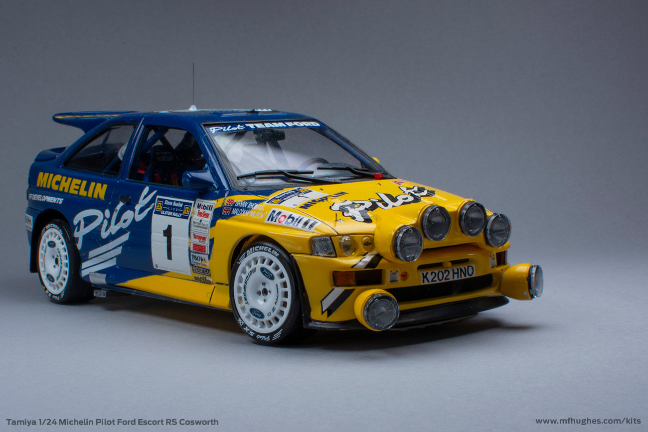 Tamiya Michelin Pilot Ford Escort RS Cosworth