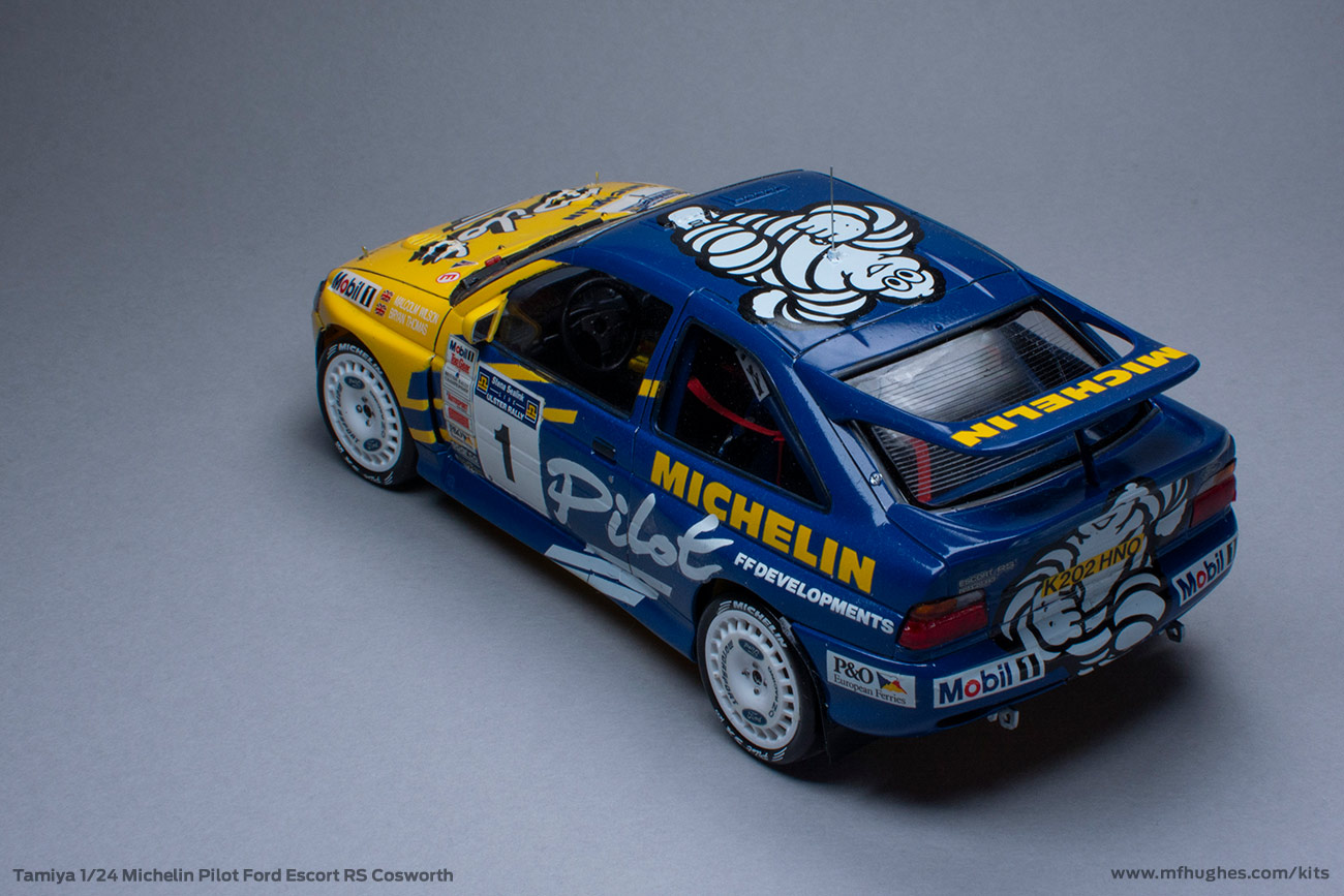 Tamiya Michelin Pilot Ford Escort RS Cosworth