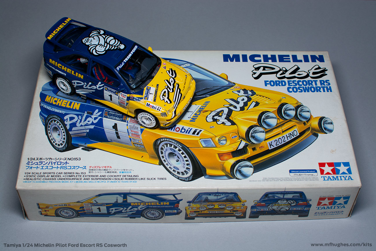 Tamiya Michelin Pilot Ford Escort RS Cosworth