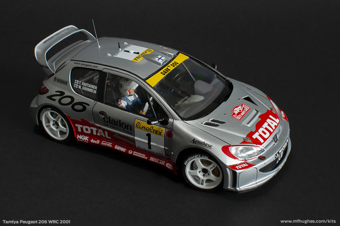 Tamiya Peugeot 206 WRC 2001