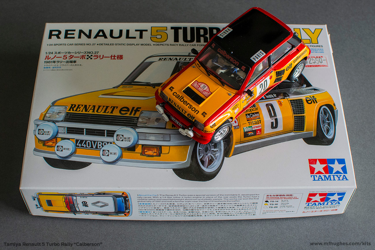 Tamiya Renault 5 Turbo Rally Calberson