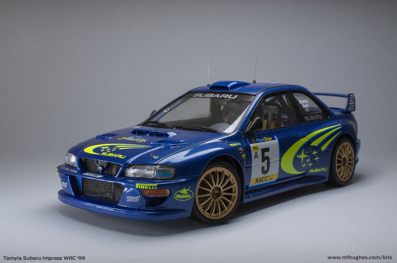 Tamiya Subaru Impreza WRC Catalunya 1999