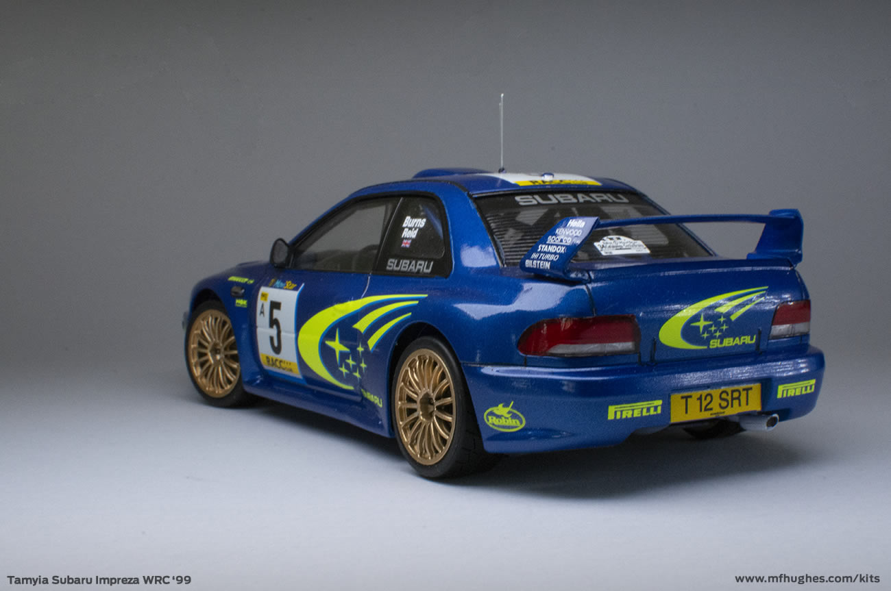 Tamiya Subaru Impreza WRC Catalunya 1999