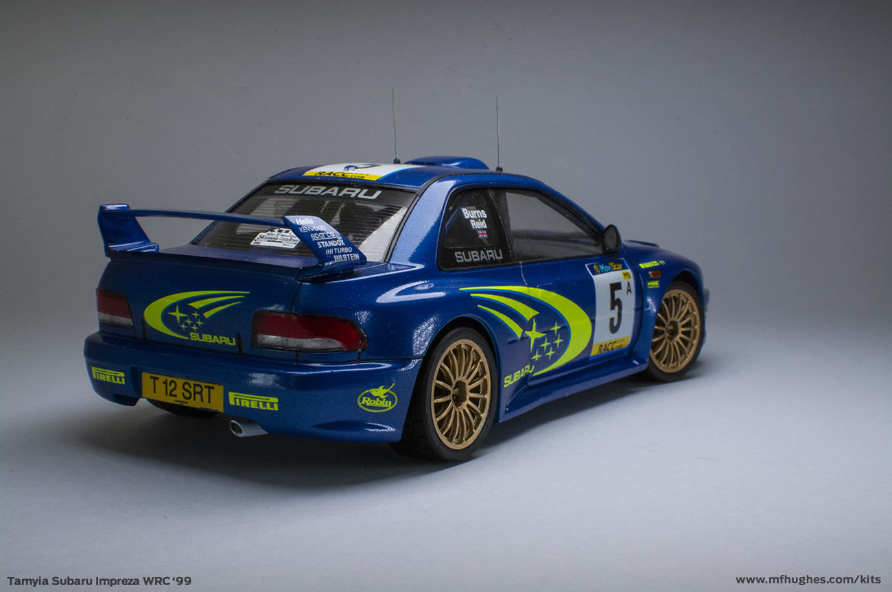 Tamiya Subaru Impreza WRC Catalunya 1999