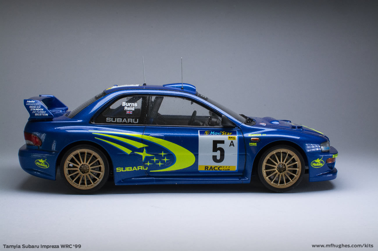 Tamiya Subaru Impreza WRC Catalunya 1999