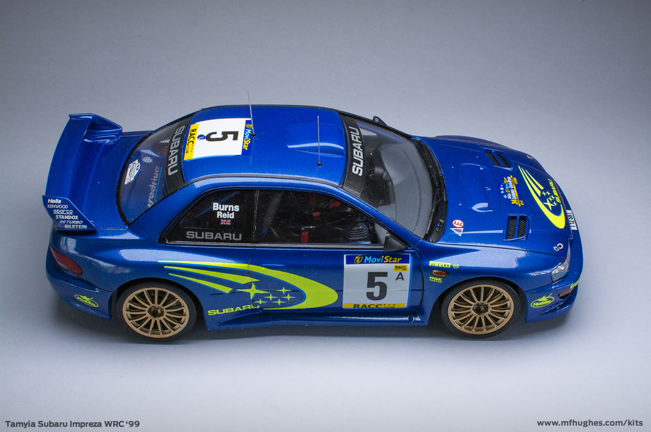 Tamiya Subaru Impreza WRC Catalunya 1999