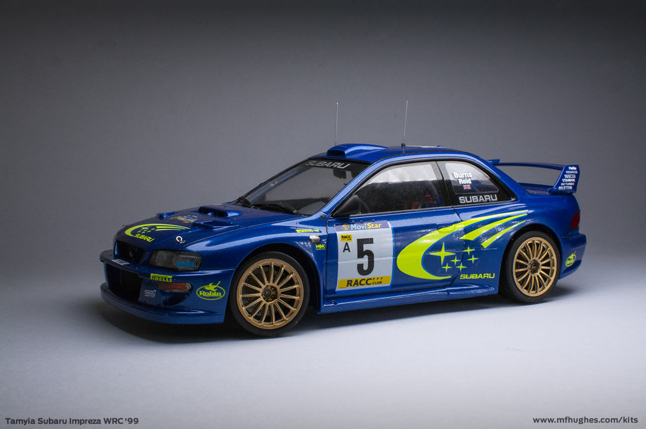 Tamiya Subaru Impreza WRC Catalunya 1999