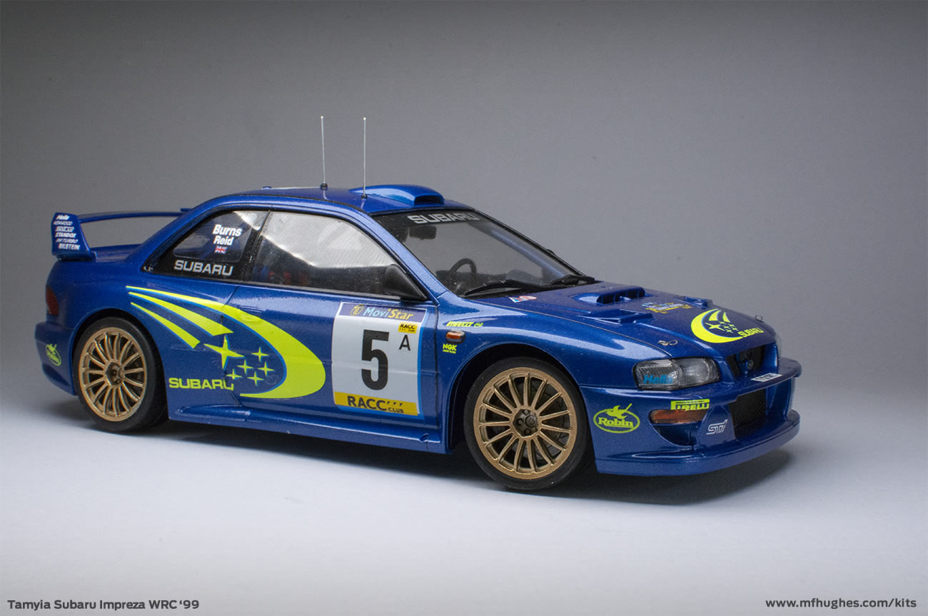 Tamiya Subaru Impreza WRC Catalunya 1999