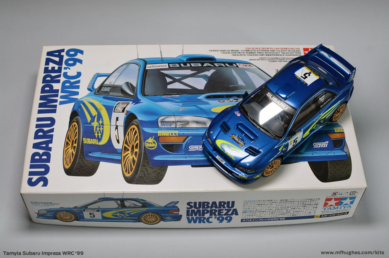 Tamiya Subaru Impreza WRC Catalunya 1999