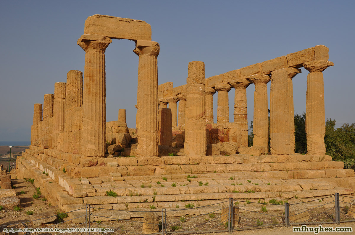 Agrigento, Sicily in Italy, 2014.